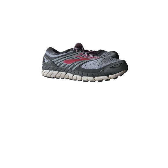 BROOKS Ariel 18 Gray Pink Women's Running Shoes Sneakers - Picture 4 of 6